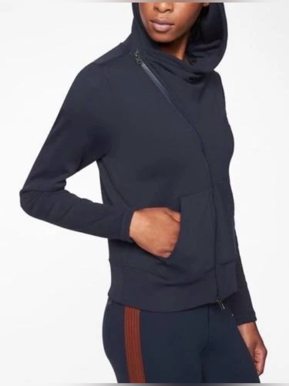 Athleta Women’s Malabar Navy Hoodie Size: Large Retail$128